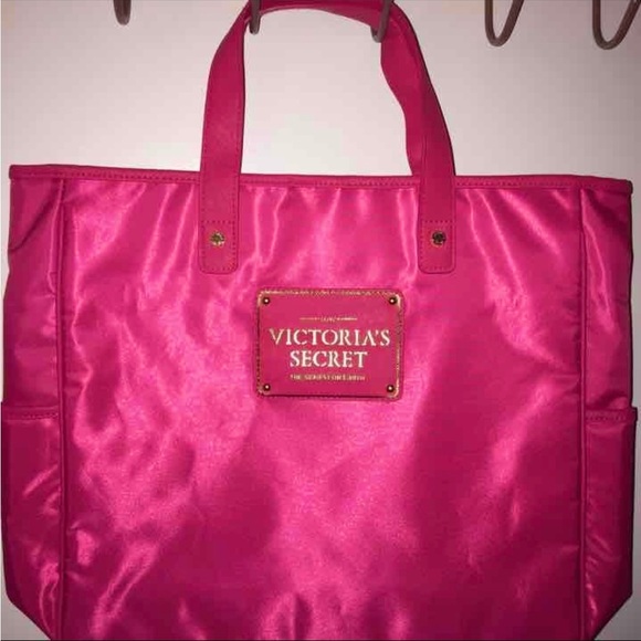 Victoria's Secret Handbags - New vintage Victoria’s Secret pink bag tote Bag Victoria’s Secret bag medium